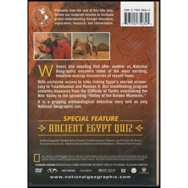 National Geographic Egypt Eternal: The Quest for Lost Tombs (DVD)