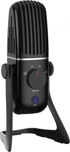 XTUGA X-4 USB Condenser Microphone for Gaming, Streaming, Podcast Mic with 4 Pickup Patterns Studio, Noise Reduction Plug & Play Metal