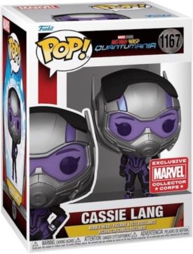 Funko Pop! Ant-Man & The Wasp Quantumania Cassie Lang #1167 Collector Corps Marvel Exclusive