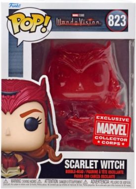 Funko Pop! Wanda Vision Scarlet Witch #823 Marvel Collector Corps Exclusive