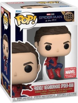 Funko Pop! Spider-Man: No Way Home Unmasked Friendly Neighborhood Spider-Man #1155 Exclusive