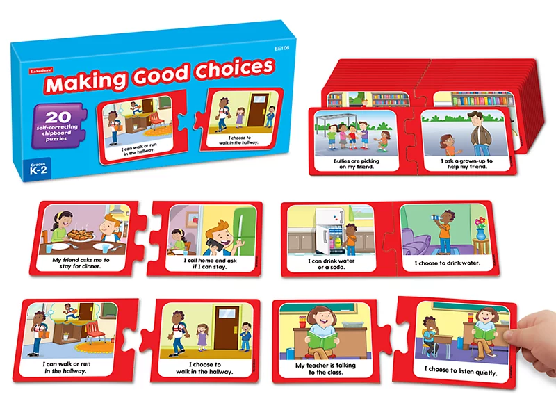 Social Emotional Match Ups - Making Good Choices Lakeshore EE106