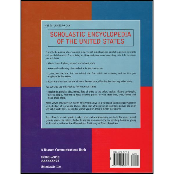 Scholastic Encyclopedia of the United States (Hardcover) by Judy Bock