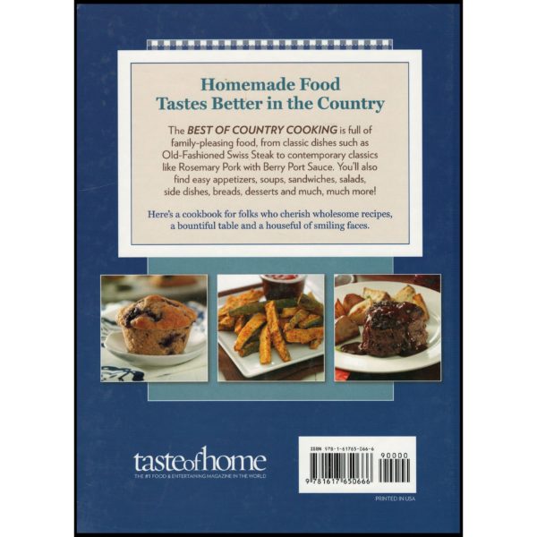 Taste of Home - The Best of Country Cooking 2012 (Hardcover)