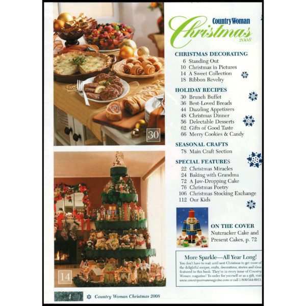 Country Woman Christmas 2008 (Taste of Home) (Hardcover)