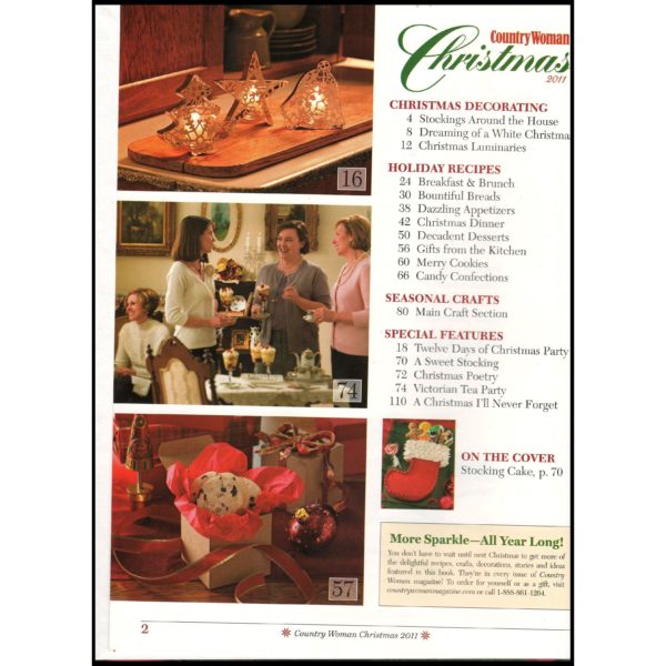 Country Woman Christmas 2011 (Taste of Home) (Hardcover)