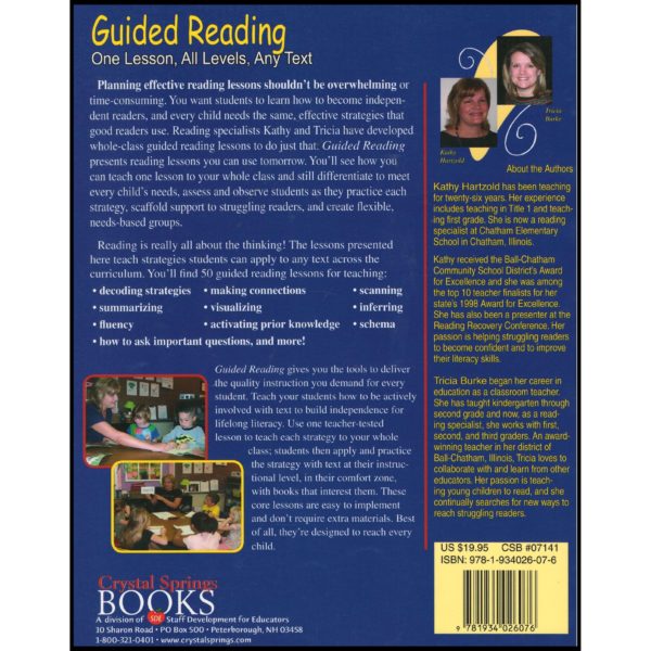 Guided Reading: One Lesson, All Levels, Any Text (Paperback)