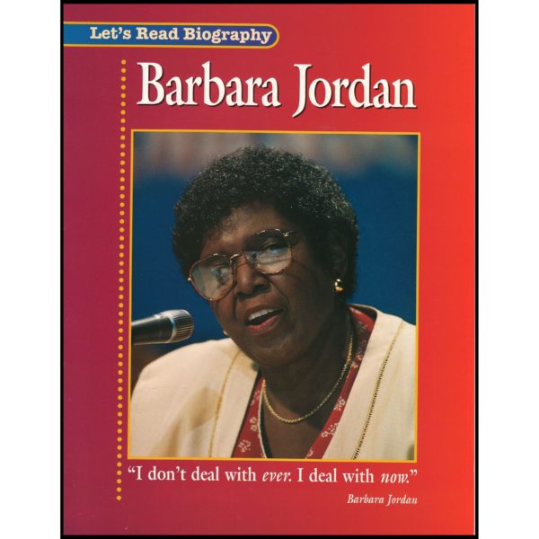 Barbara Jordan Lets Read Biographies Level 2: Houghton Mifflin (Paperback)