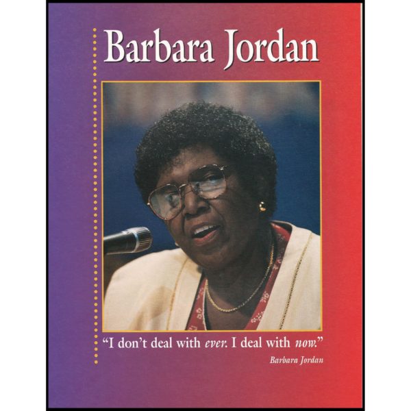 Barbara Jordan Lets Read Biographies Level 2: Houghton Mifflin (Paperback)