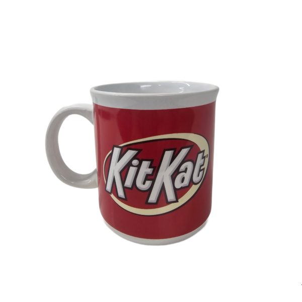 Hershey Kit Kat Candy Bar Red White Coffee Mug 11oz Vintage By Galerie