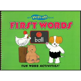 First Words My Wipe-Off Book (Fun Word Activities!) (Paperback)