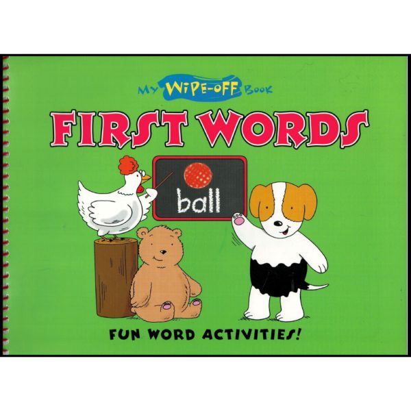First Words My Wipe-Off Book (Fun Word Activities!) (Paperback)