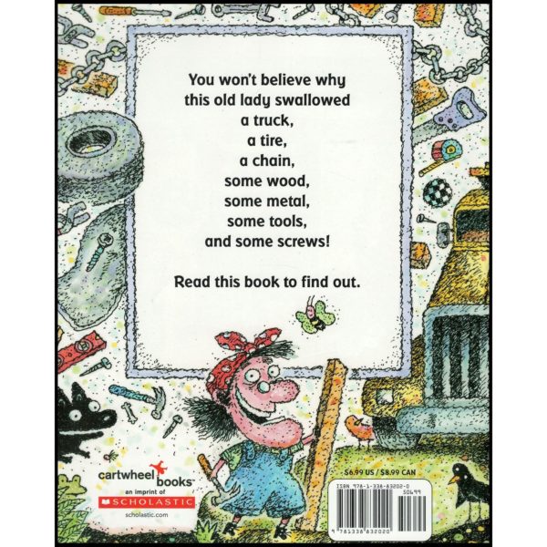 There Was an Old Lady Who Swallowed a Truck (Paperback)
