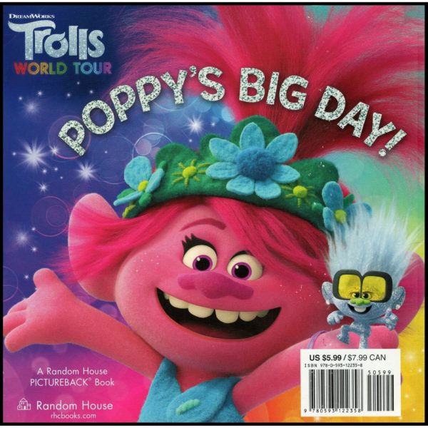 Poppy's Big Day! (DreamWorks Trolls World Tour) (Pictureback) (Paperback)