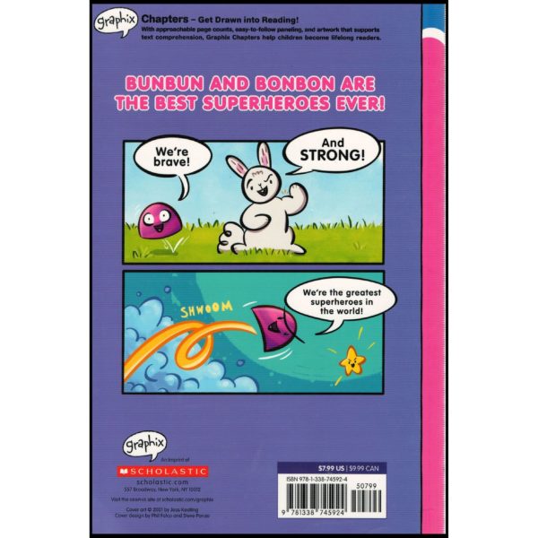 Captain Bun & Super Bonbon: A Graphix Chapters Book (Bunbun & Bonbon #3) (Paperback)