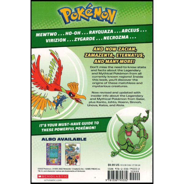 Legendary and Mythical Guidebook: Super Deluxe Edition (Pokémon) (Paperback)