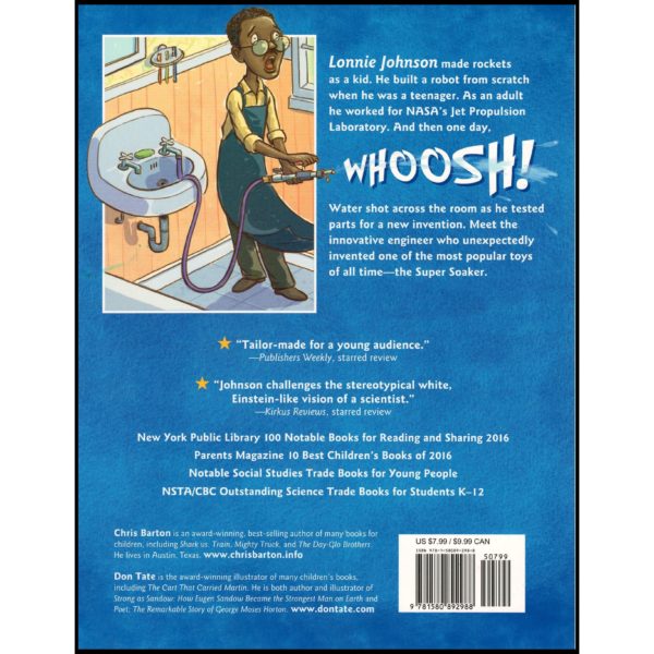 Whoosh!: Lonnie Johnson's Super-Soaking Stream of Inventions (Paperback)