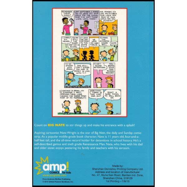 Big Nate Makes a Splash (Paperback)