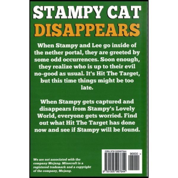 Stampy Cat Disappears (Paperback)