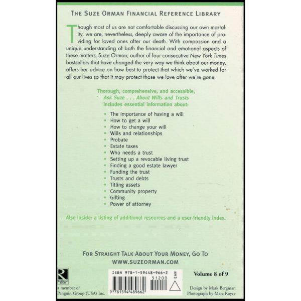 Ask Suze About Wills and Trusts (Paperback)