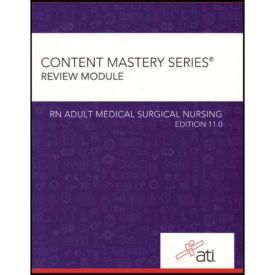 Content Mastery Series: RN Adult Medical Surgical Nursing Review Module: Edition 11.0 (Paperback)