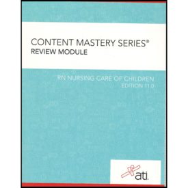 Content Mastery Series: RN Nursing Care of Children Review Module: Edition 11.0 (Paperback)