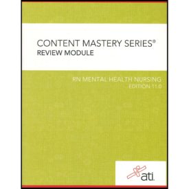 Content Mastery Series: RN Mental Health Nursing: Edition 11.0 (Paperback)