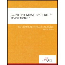Content Mastery Series:  RN Community Health Nursing: Edition 8.0 (Paperback)