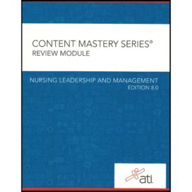 Content Mastery Series:  Nursing Leadership and Management: Edition 8.0 (Paperback)