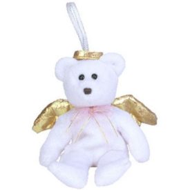 Ty Jingle Beanie Baby: Halo II The Angel Plush Ornament (4 inch)