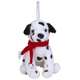 TY Jingle Beanie Baby - DIZZY the Dog Plush Ornament (4.5 inch)