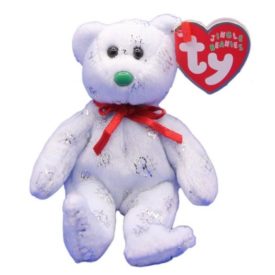 Ty Jingle Baby Beanie: FLAKY the Bear Plush Ornament (5 inch)