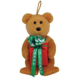 Ty Jingle Baby Beanie: GIFTS the Bear Plush Ornament (5 inch)