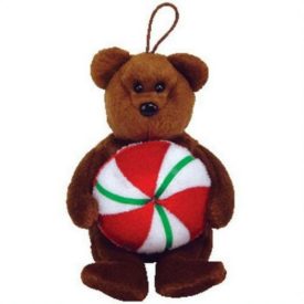 Ty Jingle Baby Beanie: YUMMY the Bear Plush Ornament (5 inch)