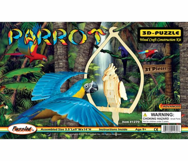 3D Puzzles - Parrot