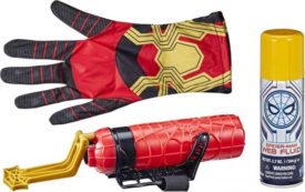 Marvel Spider-Man Super Web Slinger, 2-in-1 Shoots Webs or Water, Spider-Man Web Shooter Toy, Role-Play Toys, Spider-Man Toys for Boys and Girls Ages 5+5