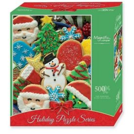 Springbok Majestic Puzzles Christmas Cookies Jigsaw Puzzle 500 Piece