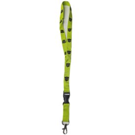 Transformers Optimus Prime Lanyard Detachable Keyring Neon Green
