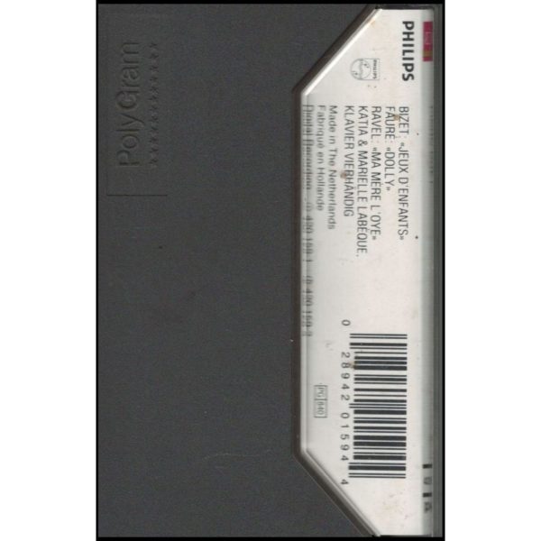 Bizet • Faure • Ravel • Katia & Marielle Labeque, Piano Duet (Music - Cassette)