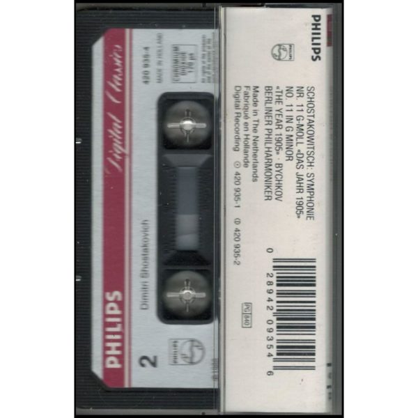 Shostakovich: Symphony No. 11 (Music - Cassette)