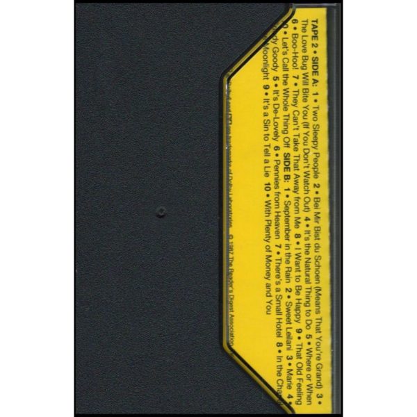 These Were Our Songs: The Late '30's, (Tape 2) (Music - Cassette)