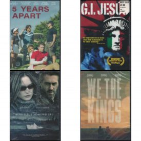 DVD Assorted Movies 4 Pack Fun Gift Bundle: 5 Years Apart  G.I. Jesus  That Beautiful Somewhere  We The Kings