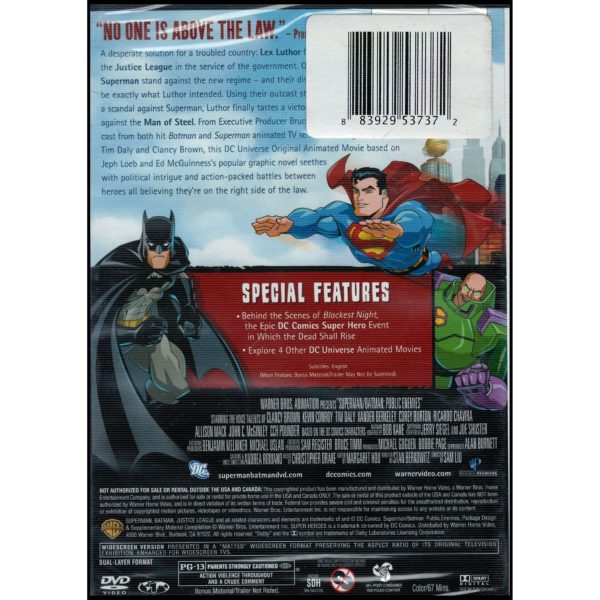 Superman/Batman: Public Enemies (DVD)