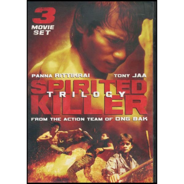 DVD Assorted Movies 4 Pack Fun Gift Bundle: Spirited Killer: Trilogy  Collision Earth  Rampage  The Road to Edmond