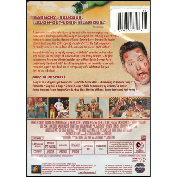 Bachelor Party 2: The Last Temptation (DVD)