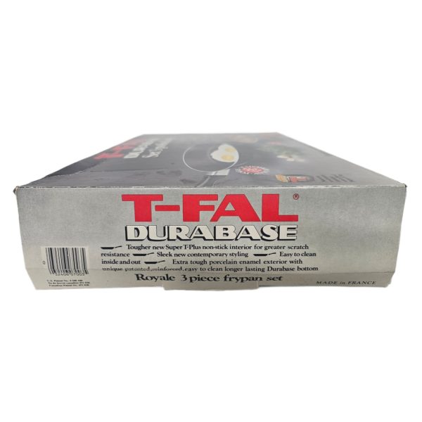 T-Fal Durabase Royale 3 Piece Non-stick Frypan Set 7, 8, 10.25 Inch Made in France