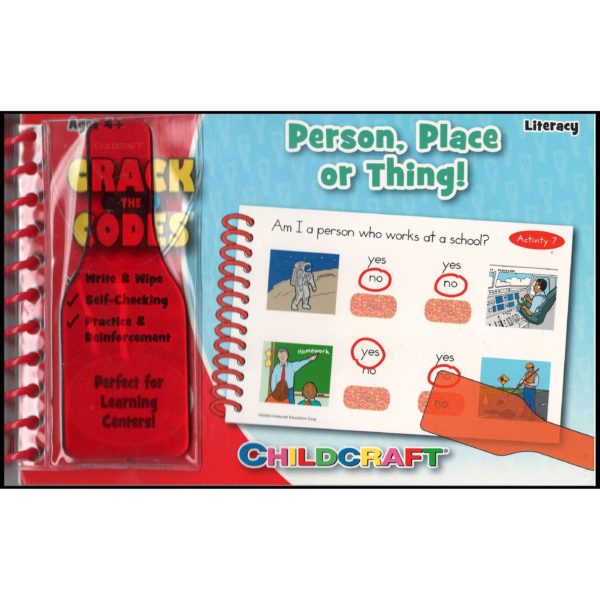 Childcraft Literacy Person, Place or thing!: Crack The Codes (Spiral Bound) (Hardcover)