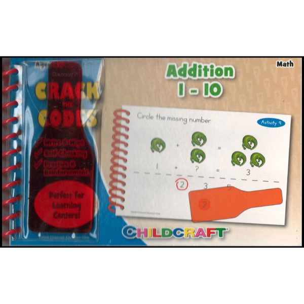 Childcraft Math: Addition 1-10: Crack The Codes (Spiral Bound) (Hardcover)
