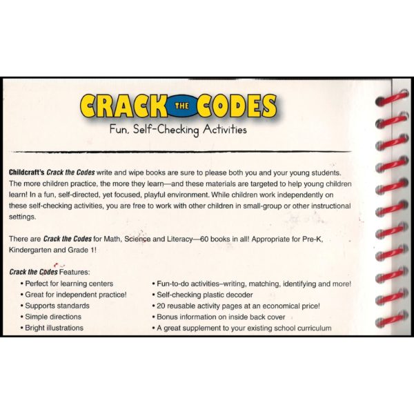 Childcraft Math: Addition 1-10: Crack The Codes (Spiral Bound) (Hardcover)