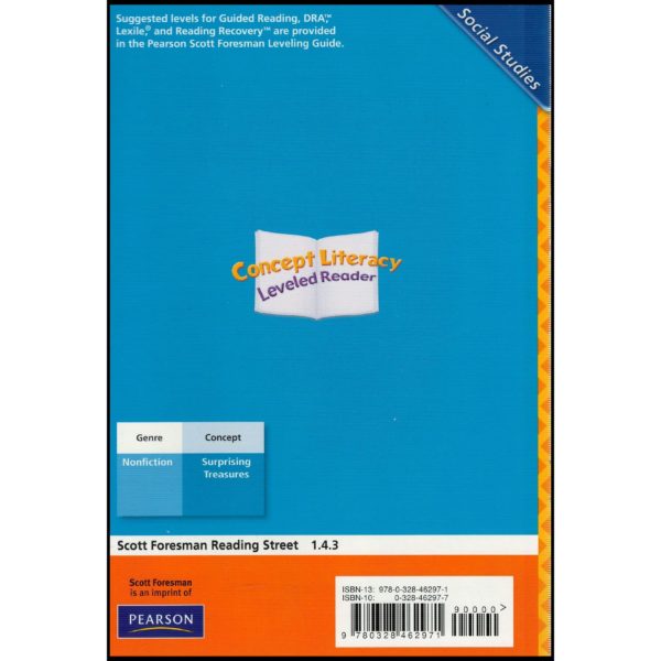 Scott Foresman Reading Street: Content Literacy Reader Grade 1 - Social Studies: Our Country's Treasures (Paperback)
